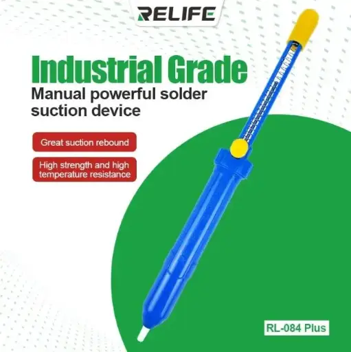 [RL-084 PLUS] Extractor de soldadura Manual, resistencia a altas temperaturas Relife RL-084 PLUS