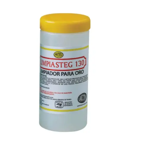 [63.67] Liquido Limpiador De Oro Solución Limpiasteg® Para Limpiar Joyería De Oro 
