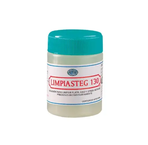 [63.69] Solución Para Limpiar plata, Limpiasteg® Frasco Chico De 50 ml