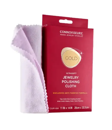 [82.15] Paño Para Pulir Joyería De Oro Marca Connoisseurs®