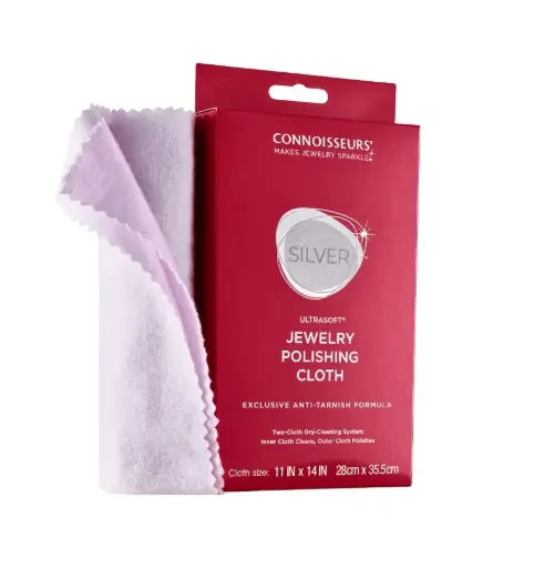 [82.16] Paño Para Pulir Joyería De Plata Marca Connoisseurs®