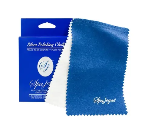 [82.43] Paño Para Limpiar Y Pulir Joyería De Plata Spa Joyas® Chico