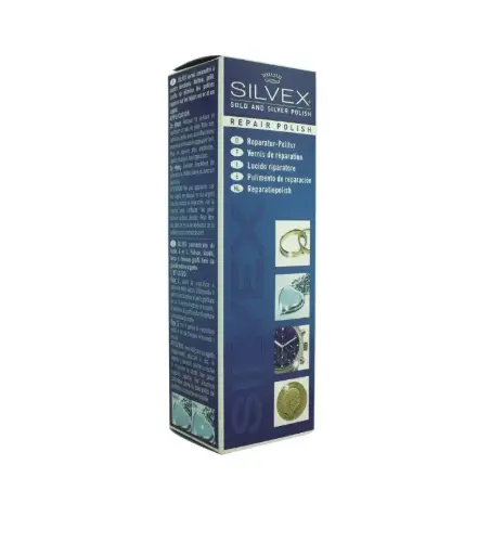 [63.48] Crema Para Limpiar Y pulir Joyería De Oro Y Plata + 2 Paños Silvex®