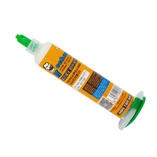 [UV11] Pasta Flux Sin Plomo En Jeringa De 10cc Mechanic UV11