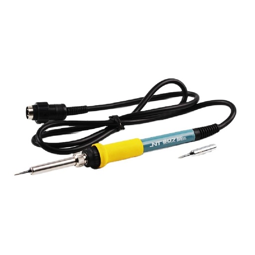 [B907] Cautín De Repuesto NT 907, Para Estación De Soldadura, Conector MACHO  + 2 Puntas Para Soldar 